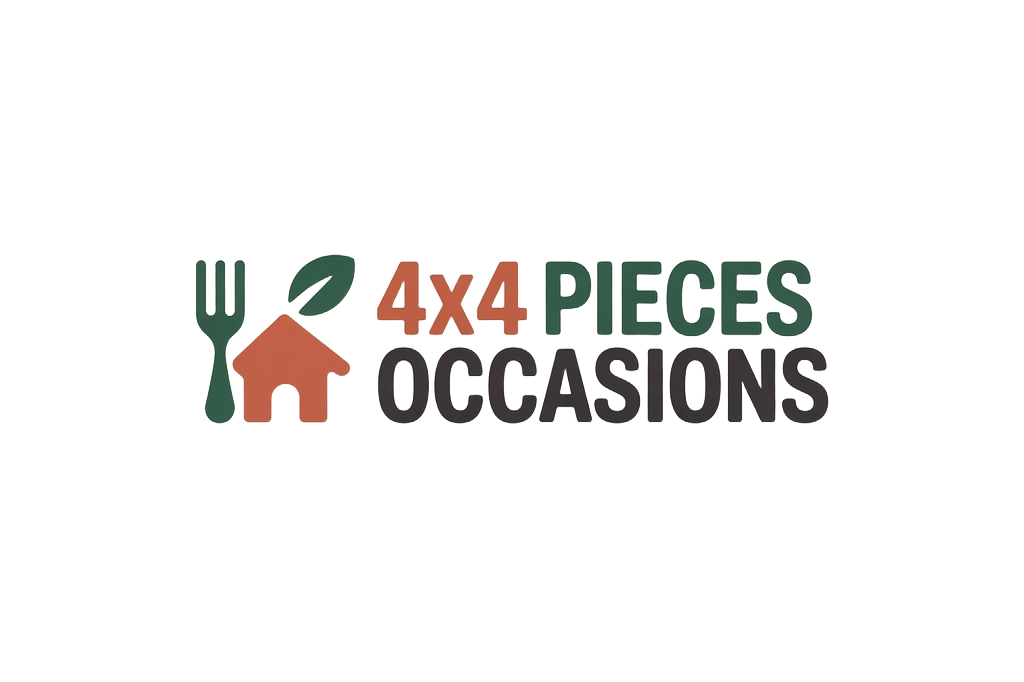 4×4 pieces occasions : Gastronomie