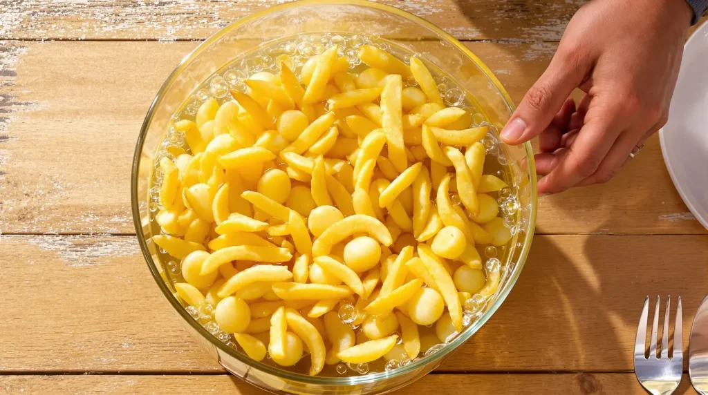 Frites Airfryer ultra croustillantes : l’astuce de l’eau chaude qui change tout à chaque cuisson (si seulement je l’avais su plus tôt)