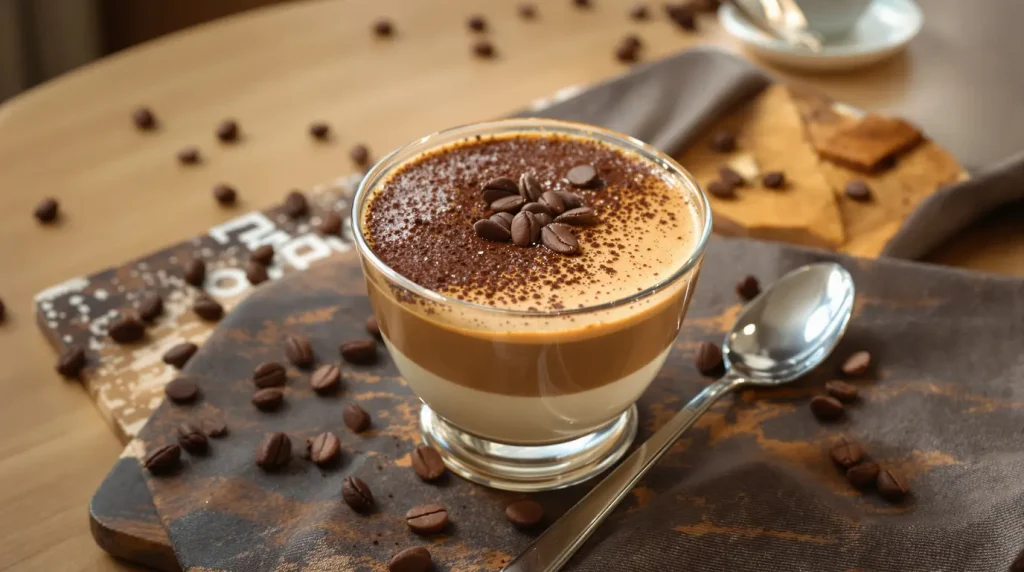 J'ai troqué les flans et mousses du commerce pour cette crème dessert au café maison : onctueuse, sans œufs et très facile à réaliser !